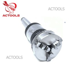 Self Centering Baby Lathe Chuck MT2 Revolving Center 2MT Shank 3 Jaw 2-1/2″ 65mm