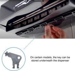Commercial Paper Towel Dispenser Key Compatible with Georgia Pacific Paper To…