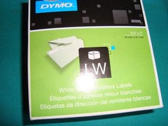 DYMO LabelWriter Return Address Labels 3/4″ x 2″ White 1000 Labels 30330