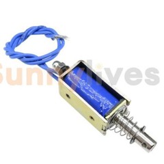 1-10Piece JF-0530B 24V 5N/10mm Pull-Push-Type Reset-Style Solenoid Electromagnet