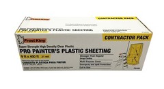 Clear Painter’s Plastic Sheeting 9×400 Multi-Purpose Overspray and Spill Guard