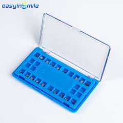 20PCS Easyinsmile Dental Orthodontic Self Ligating Brackets Roth/ MBT 022