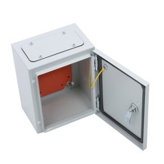 10x8x6 Inch IP65 Watertight Electrical Box, NEMA 4X Carbon Steel Enclosure