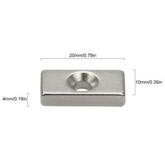 5/10/50pcs N35 Super Strong Block Square Rare Earth Neodymium Magnets 20x10x4mm