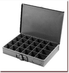 Hex Head Thread Cutting Screw Type F Assortment in Large Metal Tray