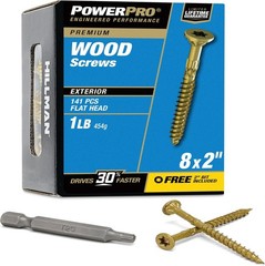 Exterior Wood Screws, x 2 Inch All-Purpose Deck Screws for Outdoor Projects, …