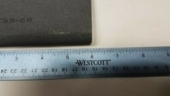STICKS & STONES CSS-66 SILICON CARBIDE ROUND EDGE SLIP STONE 3/8-3/4×2-1/4×6 NNB