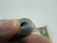 Lot of 100 Thin Spring Steel Flat Shim Washers 5/16″ ID x .707″ OD x .010″ Thick