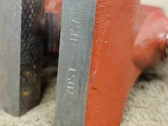 Yost 250 Corner Edge Table Bench Vise 2-1/2″ 2.5 Clamp On Red USA