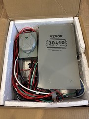 VEVOR Manual Transfer Switch, 30-Amp 6-Circuit, Generator Transfer Switch