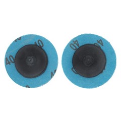 50 Pack 2 Inch (40 Grit) Green Zirconia Quick Change Sanding Discs Type R