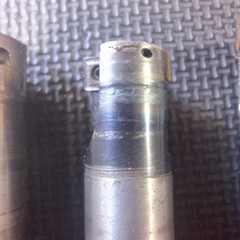 3 Used Endmills. Unsure Of Brand Or Size.
