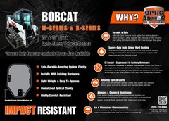 BOBCAT M-SERIES 1/2″ POLY DOOR T770 S650 T650 S590 7120401 – OPTIC ARMOR
