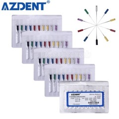 5 Packs Dental Endodontic Files Root Canal Barbed Broaches Assorted 25mm
