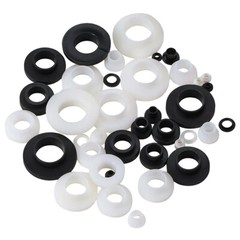 T-Type Plastic Nylon Stepped Washer Concave Convex Bushing Insulating Washers
