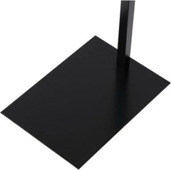 Single Costumer Clothing Display Stand Black Valet 72″ Garment Rack Adjustable