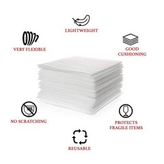 12”x12” Foam Wrap Sheets for Packing Moving Supplies, Cushion Foam Wrap Packi…