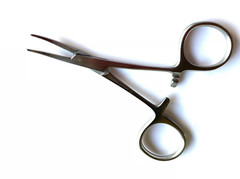 Mosquito Locking Hemostat Forceps 3.5″ Curved Surgical Dental Instruments