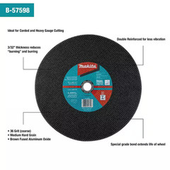 14 in. x 1 in. x 3/32 in. Cut-off Wheel (5-Pack)