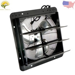 14″ Wall Mounted Shutter Exhaust Fan Automatic Shutter Temperature and Humidit