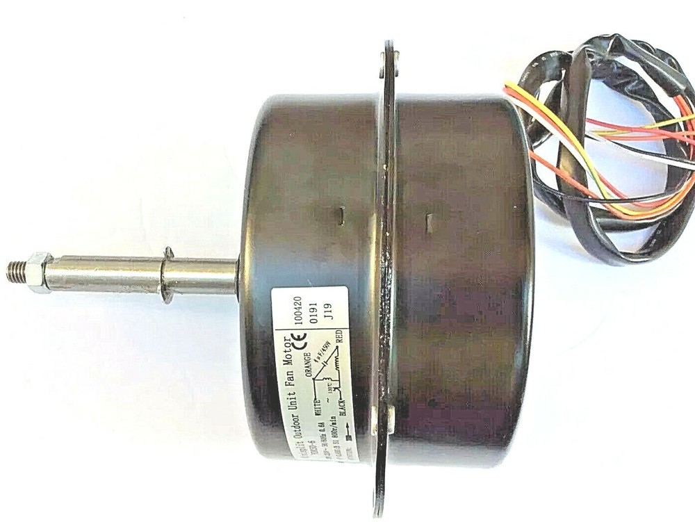 50 WATT MINI SPLIT CONDENSER FAN MOTOR 220V/50-60Hz-1/2″ SHAFT DIAMETER