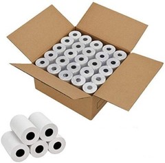 2.25″ x 50′ 100 ROLLS Thermal Printing Paper POS Credit Card Rolls- BPA FREE USA