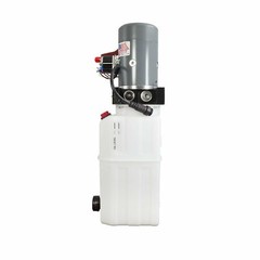 Single Acting Hydraulic Pump For Dump Trailers KTI – 12VDC – 6 Quart Reservoir