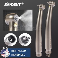 2/4H Pana Max2 LED Dental High Speed Handpiece Push Button Air Turbine 3-Spray
