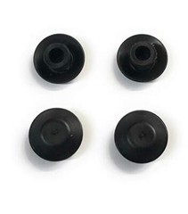 BPF-1/4″ 0.25 inch Flush Mount Black Plastic Body and Sheet Metal Hole Plugs PDR