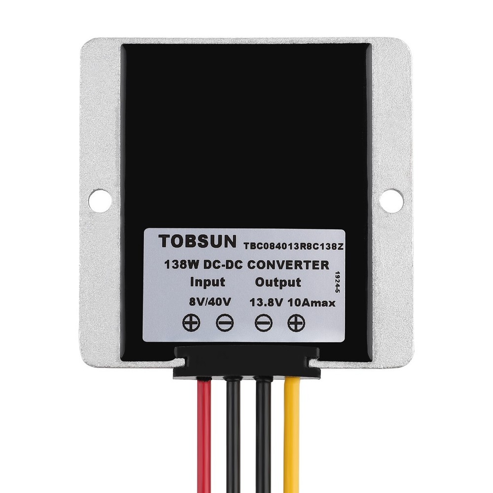 138W 10A DC Converter Buck Boost Converter DC 8V-40V to 13.8V Voltage Regulator