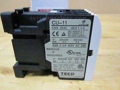 Teco Magnetic Contactor CU-11-3A1b-110V CU11E51B