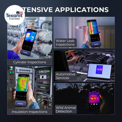 TC001 Thermal Camera for Android, Super IR 512X384 High Resolution, Thermal Imag