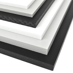 BuyPlastic White HDPE Starboard, Marine Grade Plastic Sheet 1″ x 6″ x 27″