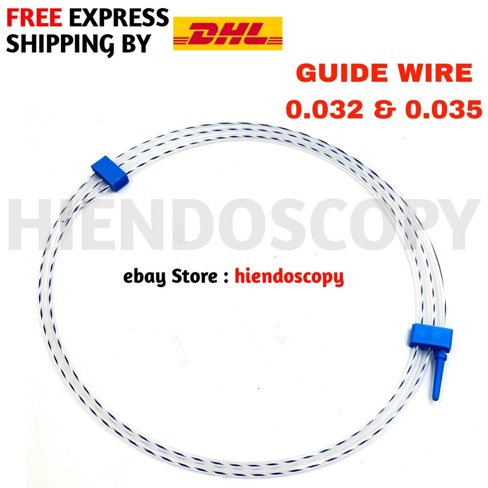 Zebra Guide Wire Size 0.032 and 0.035 Length 150cm Straight Urology Set