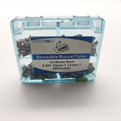 10Boxes Dental Buccal Tubes 1st Roth 022 U1/L1 Mesh Base With Mark 50sets/box