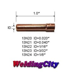 WeldingCity® 10-pk Collet 13N23 3/32″ for TIG Welding Torch 9/20/25 | US Seller