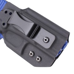 Gun Holster Black Steel Spring Clip with Hole/Hardware IWB OWB for Kydex, Lea…