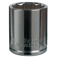 Westward 5Mv31 Westward 1/2 In Drive, 13/16″ Sae Socket, 12 Points, Steel,