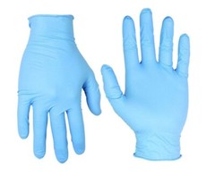 CANDY NITRILE GLOVES Case of blue nitrile gloves 1000 pcs (10 packs of 100)