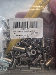 Muzata HSL-0103 Marine Grade Stainless Steel Cable Railing Hardware 100-Pack NEW