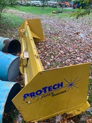 10′ feet snow pusher protech yellow 