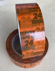 Gold Glass Tape Windshield Holding Tape Remove in 24 Hours Orange 2 Rolls New