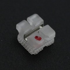 Orthodontic Bracket Ceramic Metal Slot Aesthetic Braces Roth 018 022 3M Clarity