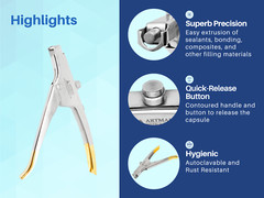 Universal Dental Capsule Applier Applicator Gun Pliers for GC 3M SDI ARTMAN