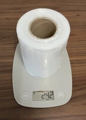 16 Rolls Stretch Wrap Film 80 Gauge Pallet Shrink Wrap 5.1in x 4in, 1200ft Each