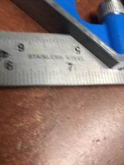 Empire Level E250 12″ Heavy Duty Combination Square w/Etched Graduations Read