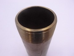Lead Free Red Brass Pipe Nipple 2″ x 6″