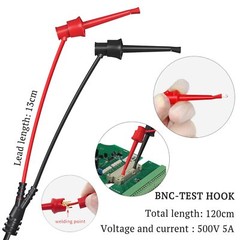 BNC Test Leads Set Oscilloscope Test Leads Kit BNC to Alligator Crocodile…