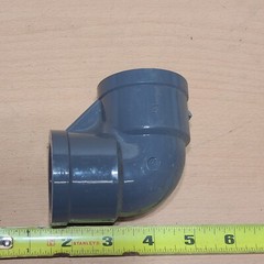 Dura 1-1/4 in. IPS Threaded Sch. 80 PVC Threaded 90 Degree Pipe Elbow