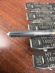 5X 10-32 GH4 HY-PRO Plug ROLL TAP HSS COBALT TICN COATED OSG 1400121308